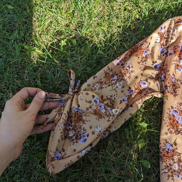 70s VTG Floral top - Picture 4 of 5